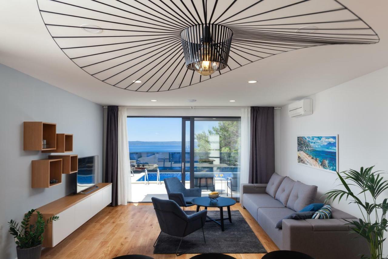 Villa Mira With Fantastic Sea View Μακάρσκα Εξωτερικό φωτογραφία