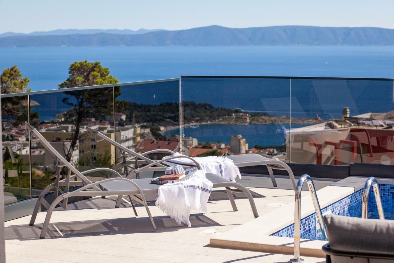 Villa Mira With Fantastic Sea View Μακάρσκα Εξωτερικό φωτογραφία